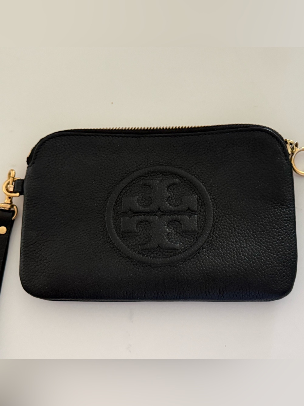 Tory Burch Leather Wristlet